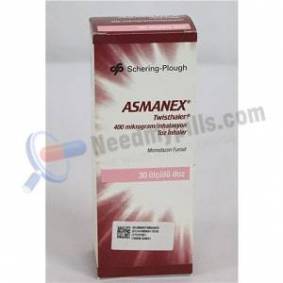 Asmanex Twisthaler 400mcg