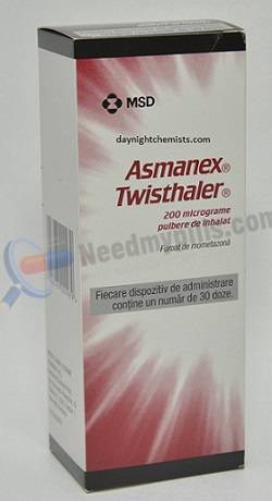 Asmanex Twisthaler 200mcg USA