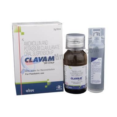 Clavam Dry Syrup USA