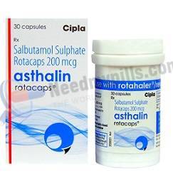 Asthalin Rotacaps 200mcg USA